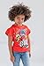 Miraculous Ladybug Cat Noir Rena Rouge Little Girls 3 Pack Graphic T-Shirts Black/Pink/Red 4-5