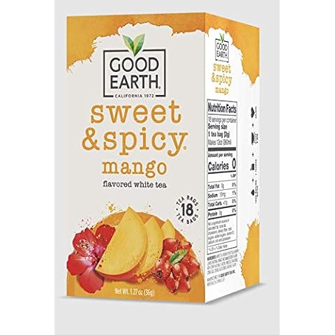 Good Earth Teas Superfruit Tea Mangosteen, Mangosteen 18 Tea bags Cover