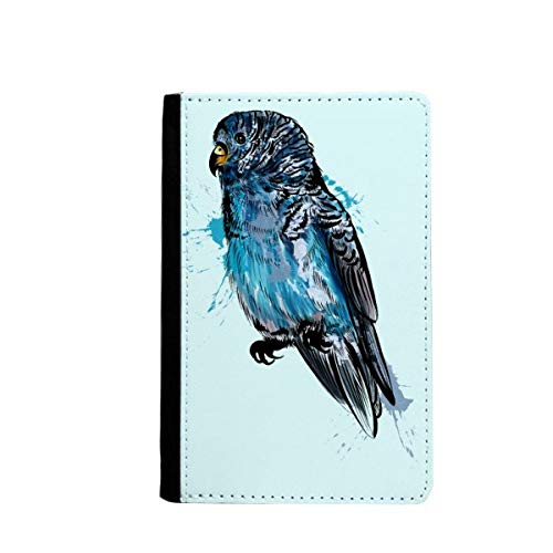 Portefeuille de voyage pour passeport perroquet noir et bleu pour ne plus perdre vos documents