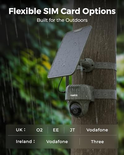Reolink 4G LTE Cellular Security Camera Outdoor Wireless, Go Ranger PT+Solar Panel, No WiFi, 360° Animal Detection, 4K HD PTZ Trail Camera with Night Vision(No Glow), App Control, Live Streaming - Image 3