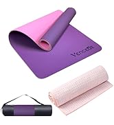 Amazon | ヨガマット TPE素材 145×61cm 小さめ コンパクト 携帯用 6mm