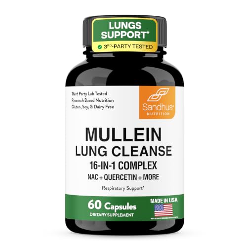 Sandhu's Mullein Leaf Extract Capsules