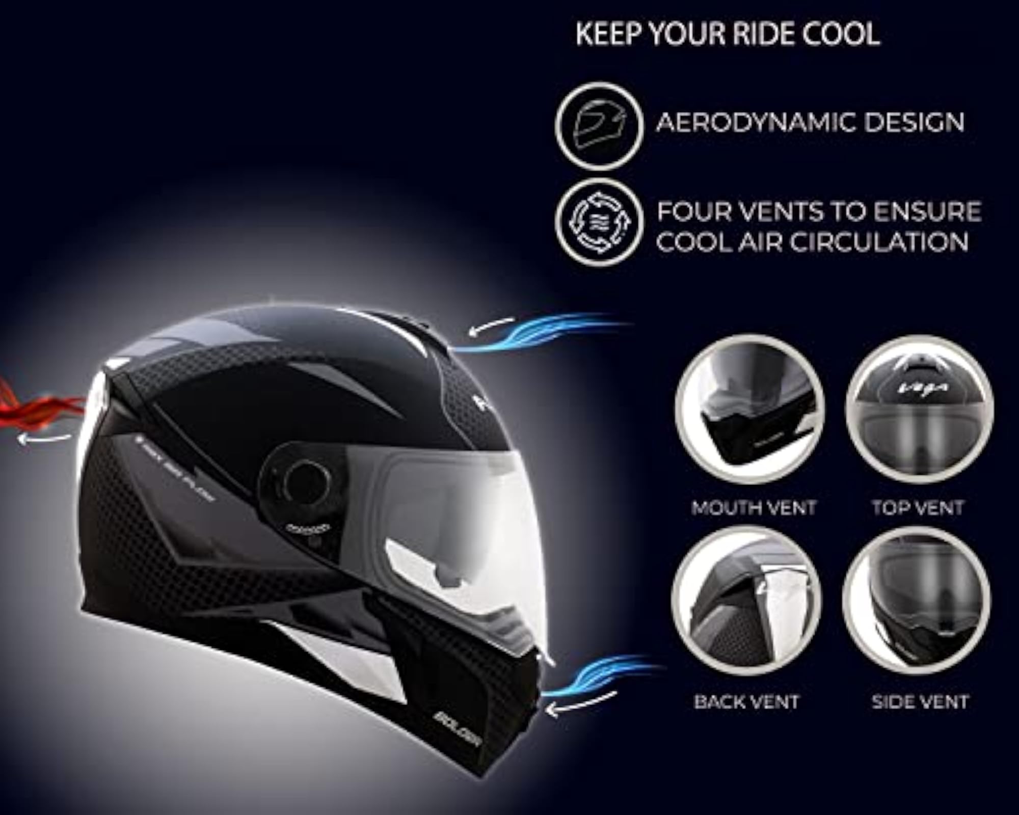 Ryker D/V Bolder Helmet