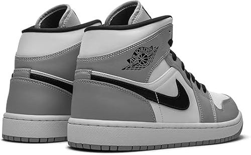 Tênis botinha cano alto Air Jordan retro cinza/branco (34 ao 43)