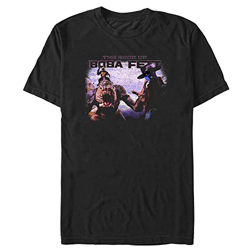 T-shirt Star Wars en Charge noir XS homme à coupe ajustée anti-déformation