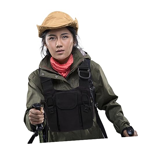 Harnais de poitrine réglable pour transport sans mains radio - 4
