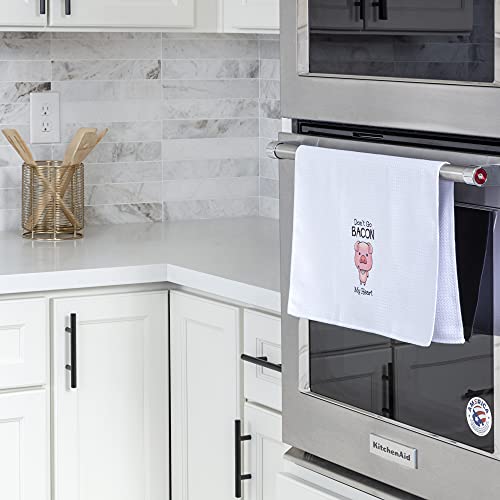 Aller Home & Kitchen Funny Kitchen Towels With Sayings. 4Pc Kitchen Towel Set, Fun Pun Food Design Incl Taco. Waffle Weave Towel, Decorative Funny Dish Towels For Mom. Cute Kitchen Towels For Gifts #TOP3