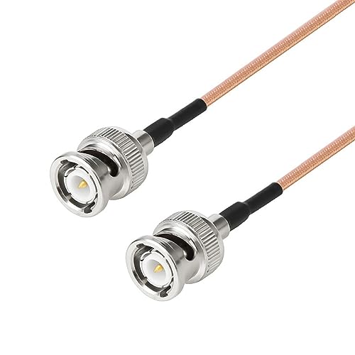 Cable coaxial RG316 BNC macho para conectar cámaras de seguridad CCTV a grabadores DVR 5