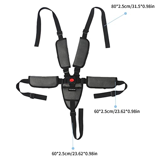 substituição para cadeira alta – Fita nylon arnês para cadeira bebê – Excelente costura 5 pontos, ci
