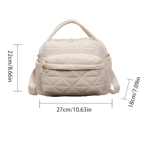 Sac à bandoulière léger et multipoche pour le travail et voyages