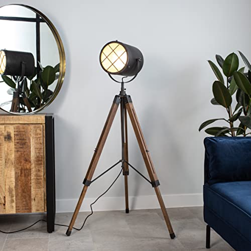 Dimehouse Pesaro Lampadaire Industriel Métal Cover