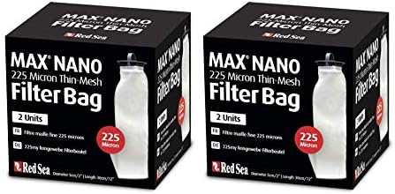 Red Sea 2 Boxes of Max Nano Replacement 225 Micron Thin-Mesh Filter Bag, 2 Bags Each image 3