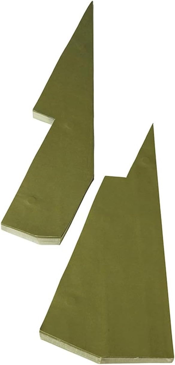 Santa Barbara Design Studio Honeycomb Paper Christmas Trees - 3D Foldable Fir Tree Holiday Centerpiece, 36" Tall, Balsam Fir - Green
