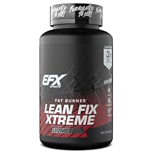 EFX Sports Lean Fix Xtreme | Weight Loss Supplement | Multi-Patented, Fat Burning Formula | Powered By Lyzme 5 | 30 Servings, 90 Capsules