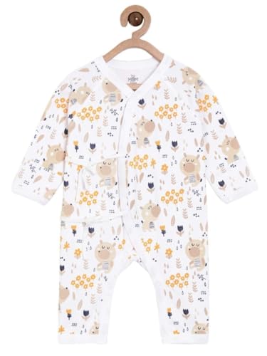 Image of The Mom Store Baby Romper Jabla Style For Boys And Girls | Cotton | Soft Infant Bodysuit | Trendy Stylish Sleepwear For Newborn Baby | Printed | Unisex Comfortable Everyday Baby Wear