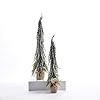 Giftcraft663481frostedchristmastreessetof2  Urban Country Home Decor Giftcraft 663481 frosted christmas trees set of 2  urban country home decor