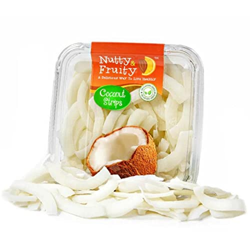 Nutty & Fruity - Dried Coconut Strips - Healthy Snack,
