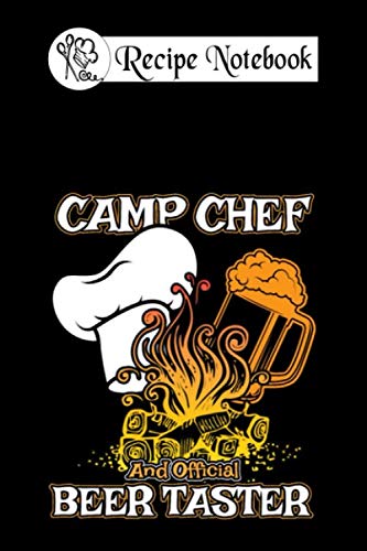  Recipe notebook: camp chef gift for summer campsite cooks and 6x9 100 pages bleed