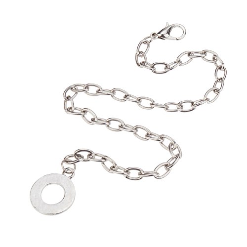 VAGA Silver Colored Chain Bracelet / Bangle For Charms / Pendants