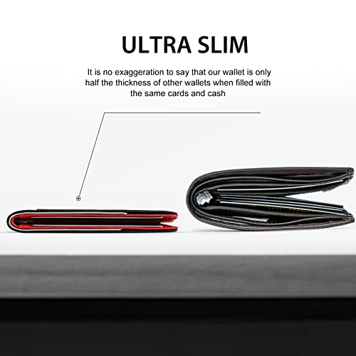 Gsoiax 0012 Mens Slim Wallet Rfid Blocking Bifold Wallets thumb #1