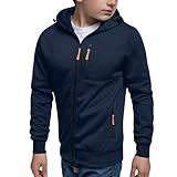 boys 3t clothes Boys Sweatshirts Athletic Fleece Zip Up Hoodie Fashion Plain Fall Jacket For Teens Kids Winter Clothes Navy 7 Years