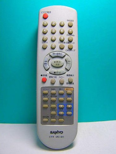 Amazon | サンヨー ビデオリモコン VRC-4H1 | 三洋電機 | AV・テレビ