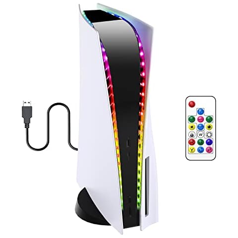 Tira de luz LED regulable para Playstation 5 Cover