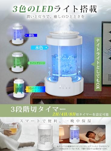 JUUE 加熱式スチーム加湿器 3.0L