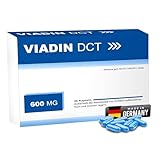 Präparat VIADIN - 20 Kapseln für Männer - Sofortwirkung & Standfest - 600 mg Hochdosiert & Extra Stark für Ihn im Blister mit Tribulus Terrestris
