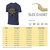 LBQCXAFQP Men's Vintage Foo Cotton T-Shirts Fighters Logo T Shirts Crew Neck Short Sleeve Casual Tshirts Merch Clothes Tops for Men Fans Gifts Navy Blue #3