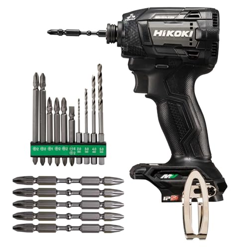 �y�Z�b�g�����z HiKOKI(�n�C�R�[�L) 36V�[�d���C���p�N�g�h���C�o�[ WH36DD(NNB) + �r�b�g�Z�b�g(10�{��) 0040-1000 + �͂��ԃr�b�g(5�{��)