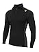 Produktbild Aclima WarmWool Polo mit Zip Herren schwarz Größe L 2021 Langarmshirt