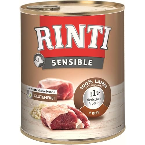 Rinti Hundefutter Sensible Huhn & Reis 800 g, 12er Pack (12 x 800 g)
