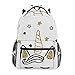 Produktbild Ahomy Rucksack Magic Cute Einhorn mit Sternen Glitzer Rucksack Schultasche für Mädchen Jungen Frauen Ideal Reise Tag Schulter Pack