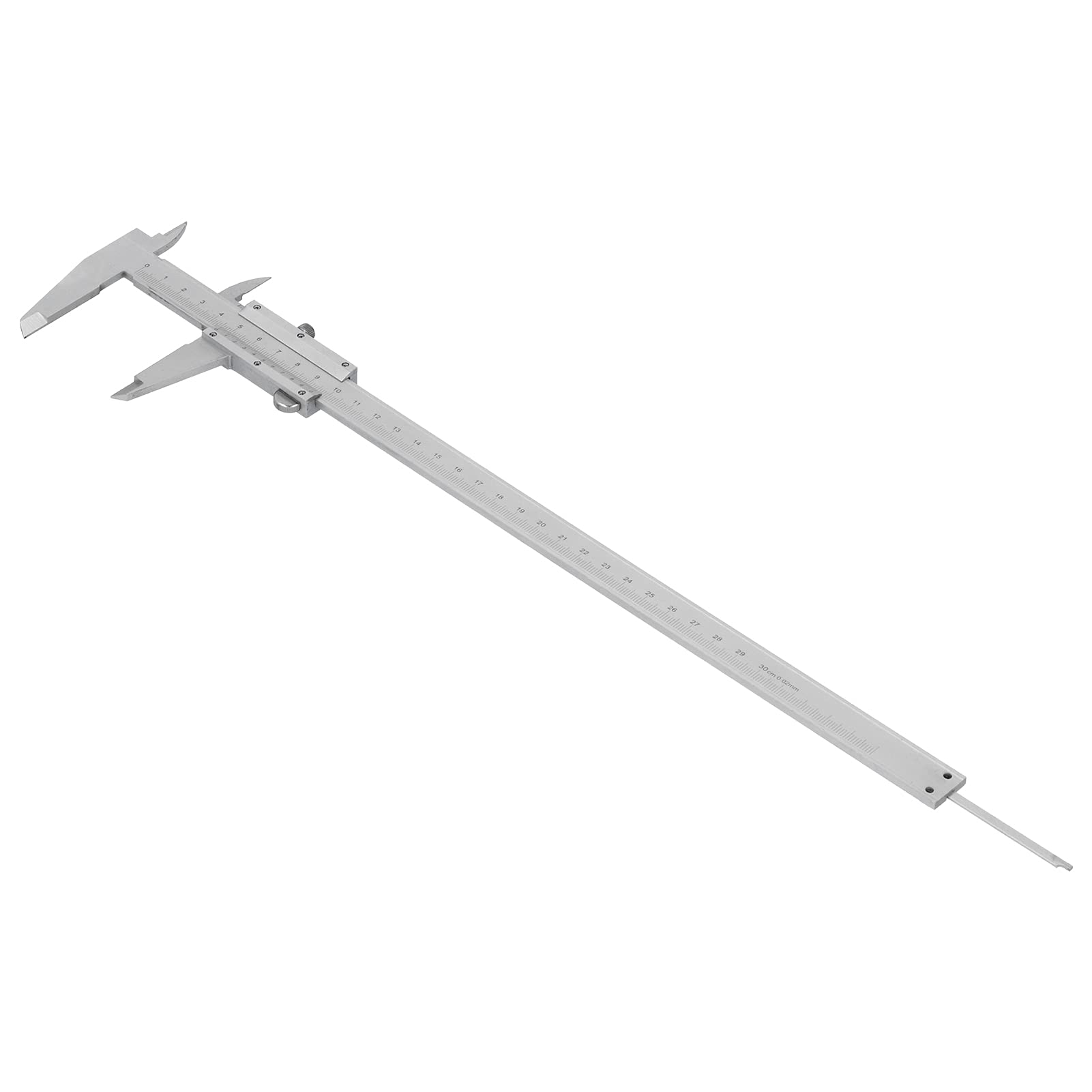 Micromètre à Pied à Coulisse en Acier à Haute Teneur en Carbone, Pied à Coulisse pour Outil de Mesure, pour des Mesures de Précision Fonctionnant Stable(0-300mm)