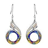 Kate Lynn Phoenix Earrings for Women, Christmas Birthday Gifts for Women, Crystal Earring Jewelry, Xmas Bday Gifts for Mom Grandma Wife Girlfriend Daughter Best Friend