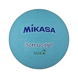 ミカサ(MIKASA) ソフトドッジボール 2号(小学生向け) ブルー STD-2SR-BL 推奨内圧0.15(kgf/㎠)