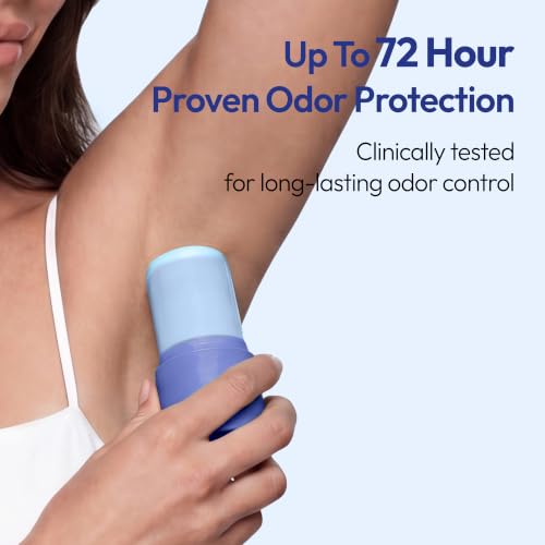 Image of KUNDAL Korean Skin Care Cooling Deodorant Stick, Cotton Hug, 1.09 oz - 72 Hour Odor Care, Tea Tree Leaf Extract, Oil Control & Moisturizing Care, Comfort-Feel Formula