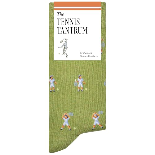 The Tennis Tantrum Socks - Funny Tennis Socks - Funny Tennis