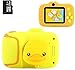 DigitCont Cámara de juguete, grabadora de vídeo digital para niños, cámara de juguete de 2.0 pulgadas con 20.0 megapíxeles 1080p mejores regalos de cumpleaños con tarjeta SD de 32 GB gato amarillo