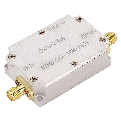 Bande ultra larghe: dotato di 'eccellente stabilità, l'amplificatore a banda larga ha una banda larga di 10 M-6 Ghz, per soddisfare le diverse esigenze di lavoro.