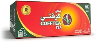 ظرف شاي من كوفتي، 100 كيس شاي
