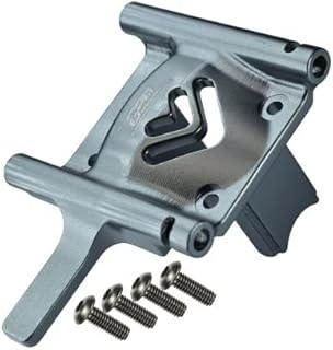 Arrma 1:7 Infraction / Infraction V2 / Limitless Upgrade Parts Aluminum Center Differential Cover - 1Pc Set Gray Silver