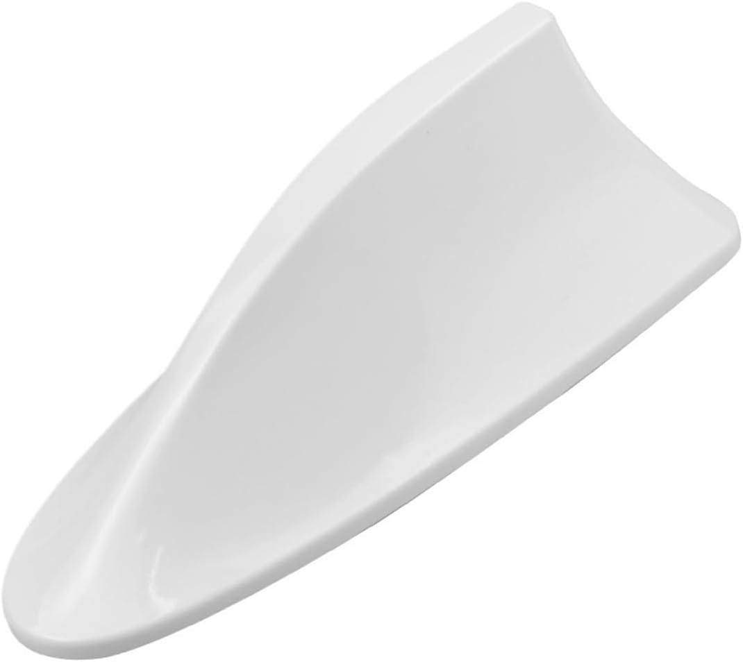 Car Shark Fin Antenna Car Shark Fin Radio Aerials Fit for Opel Zafira 2005 2000 Corsa 2006 Astra 1998 2004 Car Roof Antenna(White)