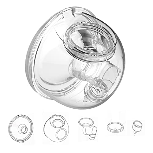 Image of bliblo Wearable Breast Pump Milk Collector Cup Accessories, Compatible with NaNaLazy/Nonlet Wearable Breast Pump Compatible, Milk Collector Cup(1 Count Whole Bowl)