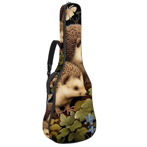 Housse imperméable pour guitare 40-42" avec doublure antichoc et poches
