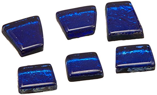 Mosaic Mercantile Shimmer Sapphire Mosaic Tile, 1/2-Pound
