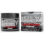Viking Revolution Extreme Hold Pomade for Men – Style & Finish Your Hair - Extra Firm,Strong Hold & High Shine for Men’s Styling Support - Water Based Male Grooming Product is Easy to Wash Out, 4oz - Image 4
