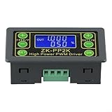 Honseadek Kraftstoffpumpenregler für Standheizung - Pulsmessung mit variabler Frequenz, kompatibel mit elektronischen Kraftstoffpumpen, kompaktes 79 x 43 cm schwarzes Kunststoffsteuermodul