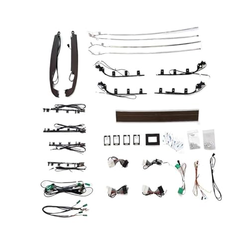 XCZPRKMXY Interior Door Ambient Light Ambient Light Control MMI Control Compatible with Land Rover Discovery Sport 2020-2021(Full car Light b)